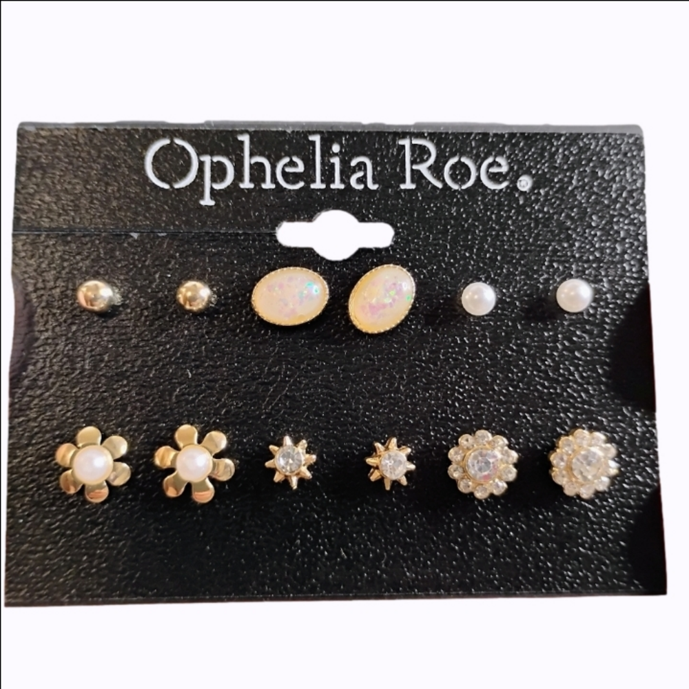 Ophelia Roe Earrings Set